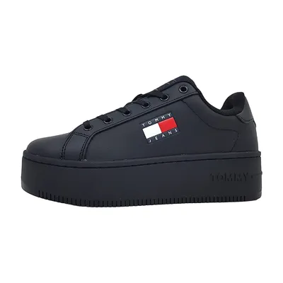 Produktbild von Tommy Hilfiger TJW Flatform Ess Schnürer Schwarz in Gr. 38