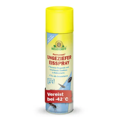 Produktbild von Neudorff Permanent UngezieferEisSpray 500ml Insektenspray insektizidfrei gegen Fliegen Wespen Ameisen