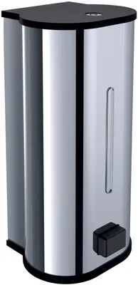Image de emco system2 distributeur de savon liquide, 800ml, chrome, 352100104
