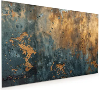 Produktbild von Küchenrückwand Spritzschutz Glas mit Motiv verwitterte Wand 40 x 40 cm