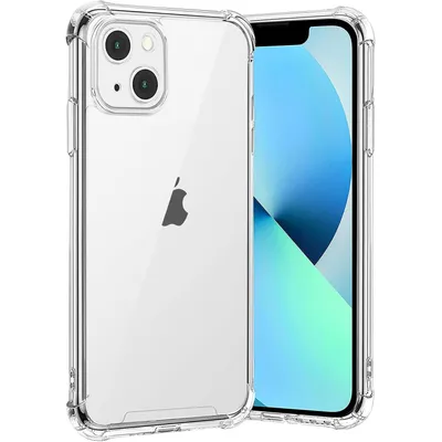 Produktbild von iPhone 13 Hülle Silikon Case Schutzhülle Transparent Durchsichtig Cover TPU