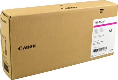Produktbild von Canon PFI-707 M, Magenta, Tinte auf Pigmentbasis, 700 ml, 1 Stück(e)