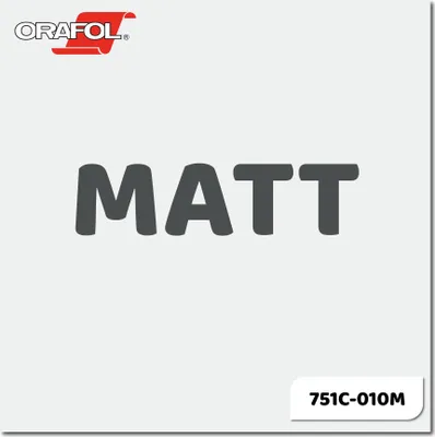 Produktbild von Plotterfolie ORACAL 751C-010M Weiß matt 31,5 x 20 cm