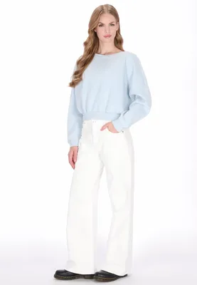 Image de Pull à capuche pour femmes SAPORTA - bleu clair, taille XS