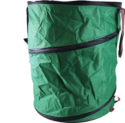 Produktbild von Kynast Gartensack, flexible Gartentonne, Laubsack, Grünabfalleimer Pop-Up 160 Liter 66 x 55 cm