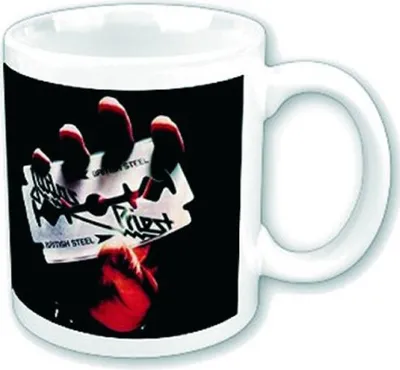 Produktbild von Judas Priest - British Steel - Keramik Tasse Mug Becher - Ø8,5 H9,5 cm