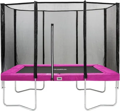 Produktbild von Salta Combo Trampolin - 305x214cm - Rechteckig Pink