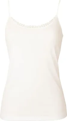 Produktbild von Damen-Unterhemd RAGNO Laccino Top reine Baumwolle Lisle mit Spitze Artikel 70112E Schottland F Top d, 5 - QUINTA, Cotone 100%