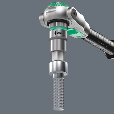 Produktbild von WERA Zyklop 05150112001 Außen-Sechskant, Außen-Vierkant, TORX Zyklop-Knarre 31teilig