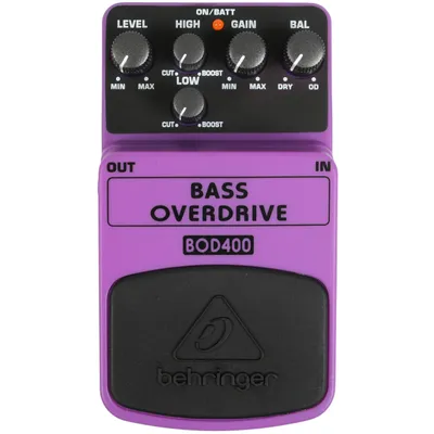 Produktbild von Behringer BOD400 Bass Overdrive-Effektpedal
