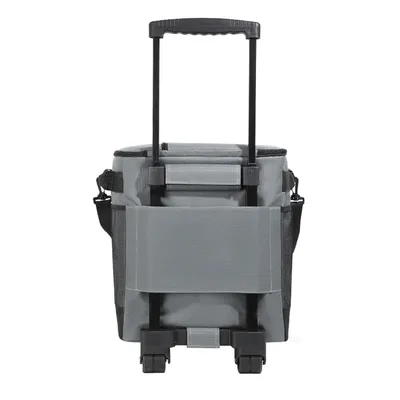 Produktbild von Kühltaschen,isolierte Kühltasche mit einziehbarem Griffrad für Outdoor-Aktivitäten, Picknicks, Camping, wasserdichte,35L, 13*11*14.9inch