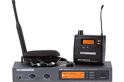Zdjęcie produktu dla LD Systems MEI 1000 G2 - bezprzewodowy douszny system monitorowania z nadajnikiem T i odbiornikiem BPR, czarny, tamaño único N