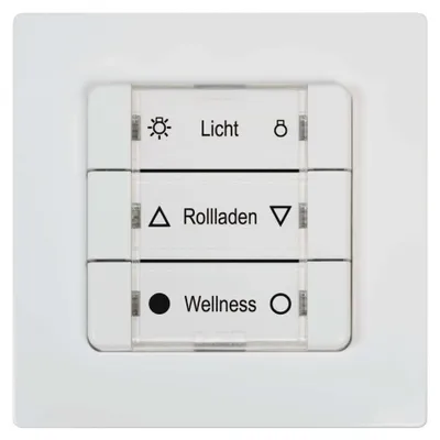 Produktbild von Rademacher Mehrfachwandtaster 9494-1 batteriebetrieben ultra weiß