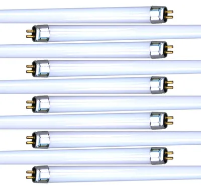 Image de 10x Paulmann T5 Lampe fluorescente Tubes 39W 827 G5 très mince blanc chaud 2700K