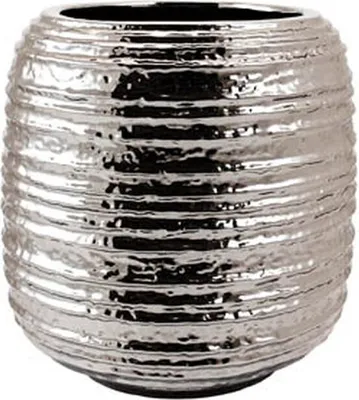 Produktbild von Kaheku Vase Medan silber, Ø 24 cm, H= 24,5 cm  7833035697