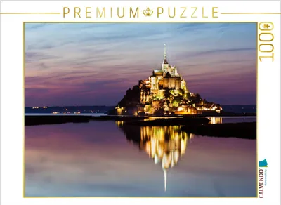 Produktbild von Calvendo Le Mont Saint Michel 1000 Teile Puzzle quer 640x480mm, N N; 7432047