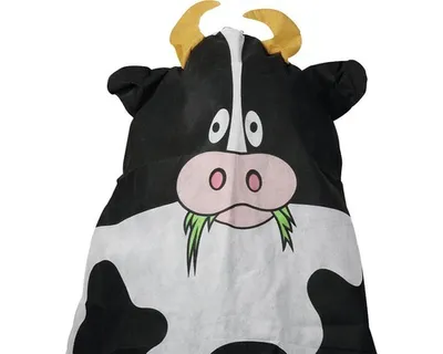 Produktbild von Vlieshaube Kuh Elsa Videx 125x120 cm weiß