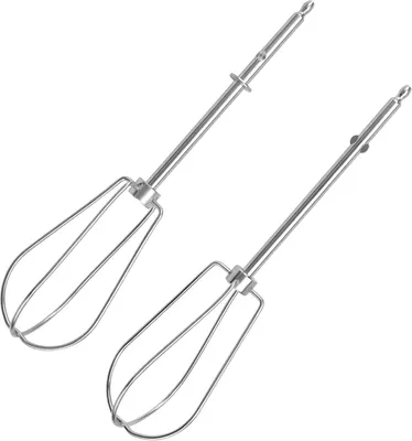 Produktbild von 1 Paar Rührstäbe für Handrührer - Schneeschläger und Rühreinheit für Rührmaschine, Ideal für Gleichmäßiges Rühren und Vermengen