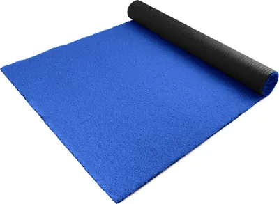 Produktbild von Primaflor Kunstrasen FUN4YOU - Blau - 2,00m x 2,50m - 12mm hoch - Meterware - Wasserdurchlässiger, UV-Beständiger Rollrasen, Rasenteppich, Kunststoffrasen für Garten, Terrasse & Balkon