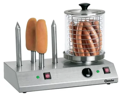 Produktbild von BARTSCHER Hot-Dog-Gerät mit 4 Spezial-Toaststangen
