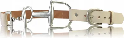Produktbild von Ledergürtel Damen Echtleder, Steigbügel-Schnalle, Taillengürtel, FRONHOFER