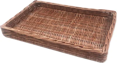 Produktbild von Tablettkorb braun, 40x30x8cm, Schrankkorb, Allzweckkorb, Thekenkorb