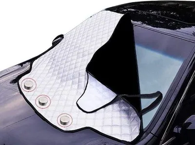 Produktbild von Autoscheibenabdeckung - Frost- und Eisschutz - Magnetisch und winddicht