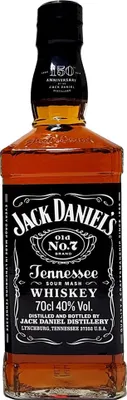 Produktbild von Jack Daniels Tennessee Whiskey Old No.7 0,7L (40% Vol)- [Enthält Sulfite]