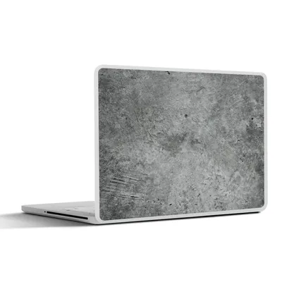 Produktbild von MuchoWow® Laptop Aufkleber Sticker Cover Vintage - Beton - Steine 25x18 cm - Laptop-Deko
