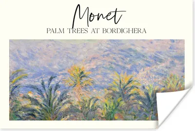 Produktbild von MuchoWow® Poster Monet - Kunst - Alte Meister 120x80 cm - Bilder