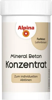 Produktbild von Alpina Konzentrat Mineral Beton lehmbraun 65 ml