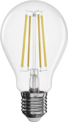 LED žárovka Filament A60 / E27 / 7,5 W (75 W) / 1 055 lm / teplá bílá / stmívatelná