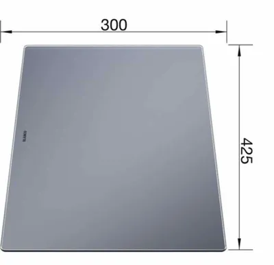 Image de BLANCO Planche à découper verre de sécurité pour DIVON II