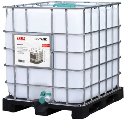 Produktbild von T.I.P.  IBC-Tank RWT 1000, 1000 L Fassungsvermögen