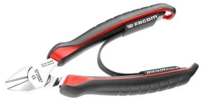 Image de Pince coupante diagonale fine gainée PVC 160mm - FACOM - 391A.16CPE