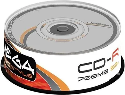 Immagine prodotto di CD-R Freestyle (confezione da 25), 700MB, velocità 52X, fuso, Cakebox
