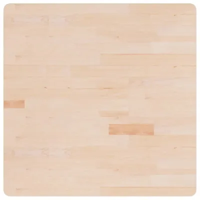 Immagine prodotto di Piano Tavolo Quadrato 90x90x1,5 cm Massello Rovere Non Trattato