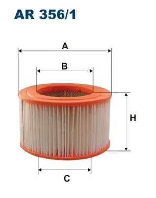 Produktbild von Luftfilter FILTRON AR 356/1 Filtereinsatz