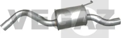 Produktbild von VEGAZ FS-676 Endschalldämpfer für FORD TRANSIT CONNECT (P65, P70, P80) Auspuff
