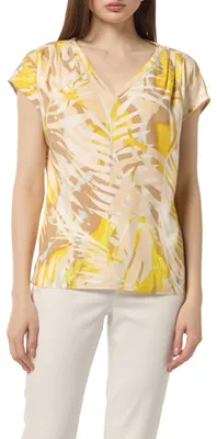 Productafbeelding van Comma blouse, korte mouwen, model 12a9, maat 38