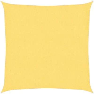 Immagine prodotto di Telo ombreggiante - 3 x 3 m - Beige - HDPE - 160 g/m² - Protezione UV - Impermeabile e antivento - Staffe di fissaggio - Griglia quadrata per la protezione dal sole