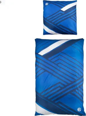 Produktbild von FC Schalke 04 S04 Bettwäsche blau/weiß
