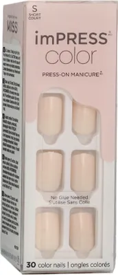 Produktbild von KISS imPRESS color Press-On Manicure S (001 Point Pink) 30 St.