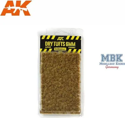 Obrázok produktu pre AK Interactive S.L. AK-8117 DRY TUFTS / SUCHÉ CHUMÁČE 6 mm