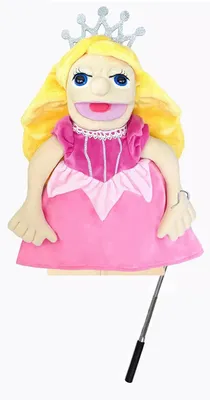 Imagen del producto de Marioneta de mano para teatro, con boca móvil, 1 unidad, ideal para niños y para uso educativo