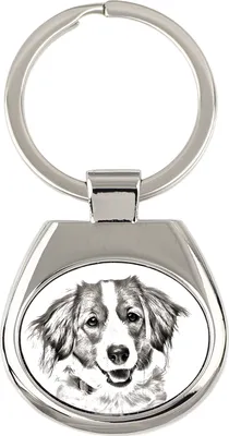 Zdjęcie produktu dla Kooikerhondje - brelok do kluczy z psem, breloczek z nadrukiem, personalizowana przywieszka marki Art-Dog