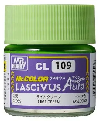 Produktbild von Mr. Hobby - Gunze CL-109 - Mr. Color Lascivus (10 ml) Lime Green - Neu