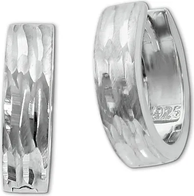 Produktbild von SilberDream Damen Ohrringe Vertical Creolen 925er Sterling Silber D2SDO4369O