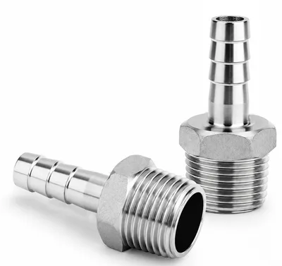 Productafbeelding van 2 Stuks Slangtules 6 mm met G3/8 Binnengewinde