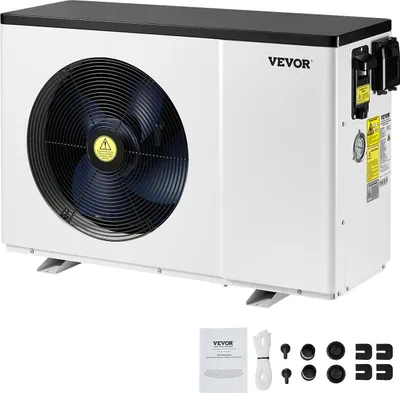 Image de Pompe à chaleur de piscine électrique 1,48-7,11 kW Fréquence variable à économie d'énergie